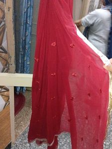 Embroidered Patiala suit