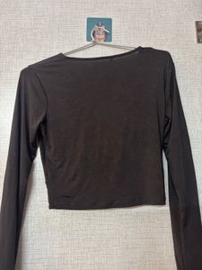 Goth Cut out Statement Top