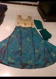 Elegant Teal Kurta Set with Dupatta