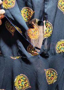 Designer Printed Kurta 2 piec