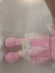Cute Pink ponytail Doll Plush Toy🫶🩷🌱