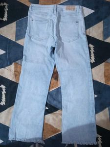 Light Wash Bootcut Jeans