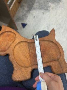Wooden Dog &amp; Bunny Trays