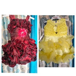 Cute Party Dresses - Set of 2