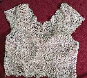 Elegant Lace Crop Top ✨