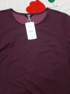 Solid Color Short Sleeve Dress