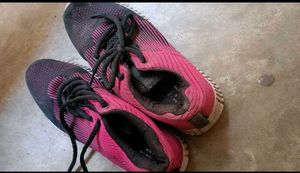 Stylish Pink & Black Sneakers