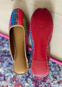 Women’s Multicolor Ethnic Handmade Mojaris