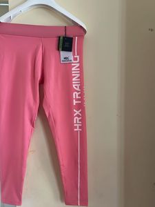 HRX Training Pink Athletic Leggings