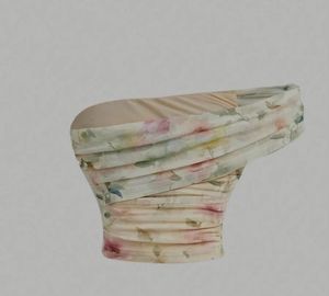 Floral One-Shoulder Top