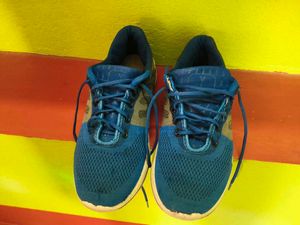 Blue &amp; Gray Athletic Running Shoes