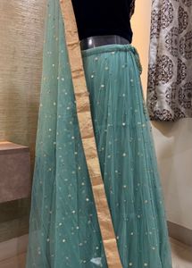 Heavy Bead Work Lehenga