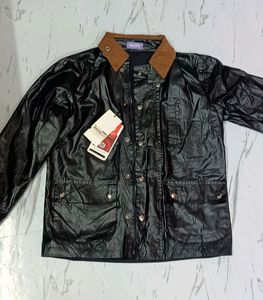 Leather Black Jacket Unisex For Men And Women New