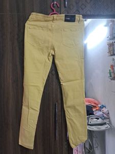 Yellow Denim Jeans