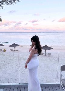 Elegant White Maxi Dress