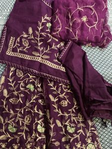 Embroidered Lehenga Choli Set