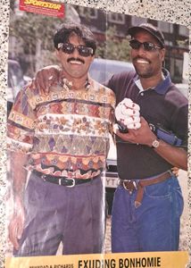 1990s Vintage Cricket Magazine poster
