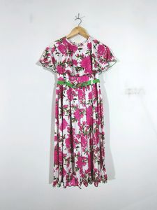 Multi Floral Printed Dress (Girl's)