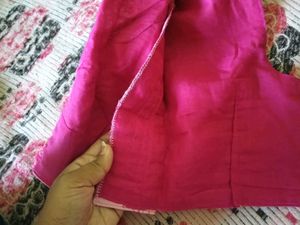 Beautiful Pink &amp; Gold Blouse