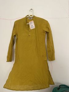 Men's Mustard Kurta