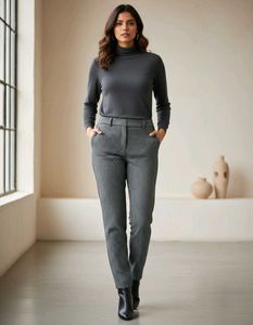 Chic Houndstooth Trousers