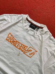 Dragon Ball Z White Graphic T-Shirt