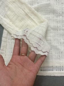 Elegant White Lace Blouse