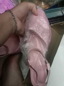 Pink Pointed-Toe Sandals