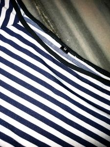 M Size,Blue White Top, New Condition,Never Used
