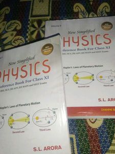 S.L ARORA FOR CLASS11th both volumes