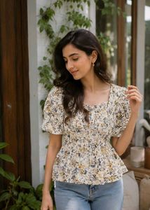 Floral Print Top