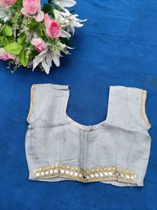 Gray Heavy Saree