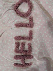 Pink "Hello" Graphic T-Shirt