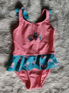 Cute Pink Swimsuit with Fun Print