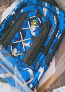 Blue Camo Army Backpack