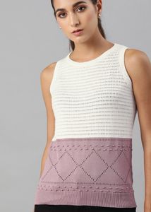 Roadster Crochet Styled Back Top with Tie-Ups
