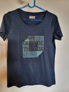KAPPA DRYFIT NAVYBLUE T SHIRT SMALL