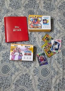 My whole Topps cards collection .
