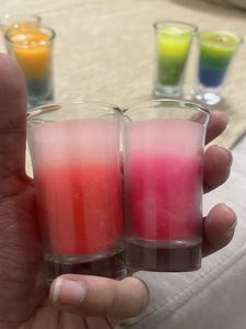 Set of 6 Shot Glass Scented Candles