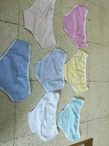 Pack of 7 Cute Cartoon Briefs Panty