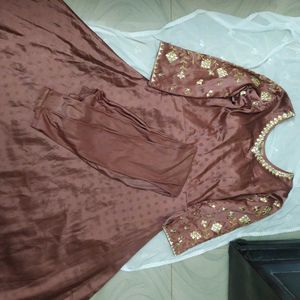 Ethnic Gown With Pant