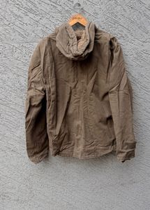 Carhartt Brown Hooded Work Jacket