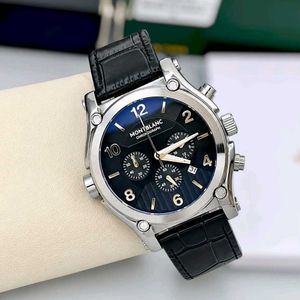 Montblanc Chronograph Blue Watch FOR MENS