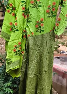 Beautiful Lime Green Kurta Set