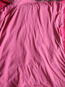 Pink Graphic Print T-Shirt