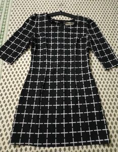 🖤 Checked bodycon mini dress! 👗