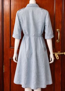 Denim Shirt Dress