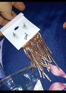 Dangling Rhinestone Earrings