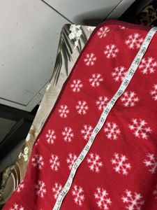 Cozy Snowflake Fleece Blanket