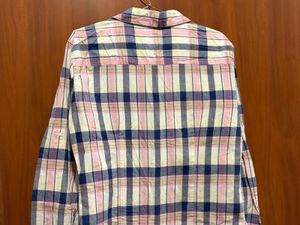 Checked Cotton Shirt 🩷🩵